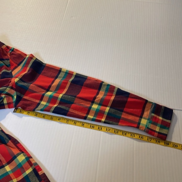 US Polo  Assn plaid button down shirt with stretch Men’s size Large - Picture 14 of 16